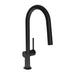 hansgrohe Talis N HighArc Kitchen Faucet, A-Style 2-Spray Pull-Down, 1.75 GPM, matte black