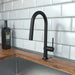 hansgrohe Talis N HighArc Kitchen Faucet, A-Style 2-Spray Pull-Down, 1.75 GPM, matte black - view 2