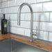 hansgrohe Talis N HighArc Kitchen Faucet, O-Style 2-Spray Pull-Down, 1.5 GPM, stainless steel optic - view 2