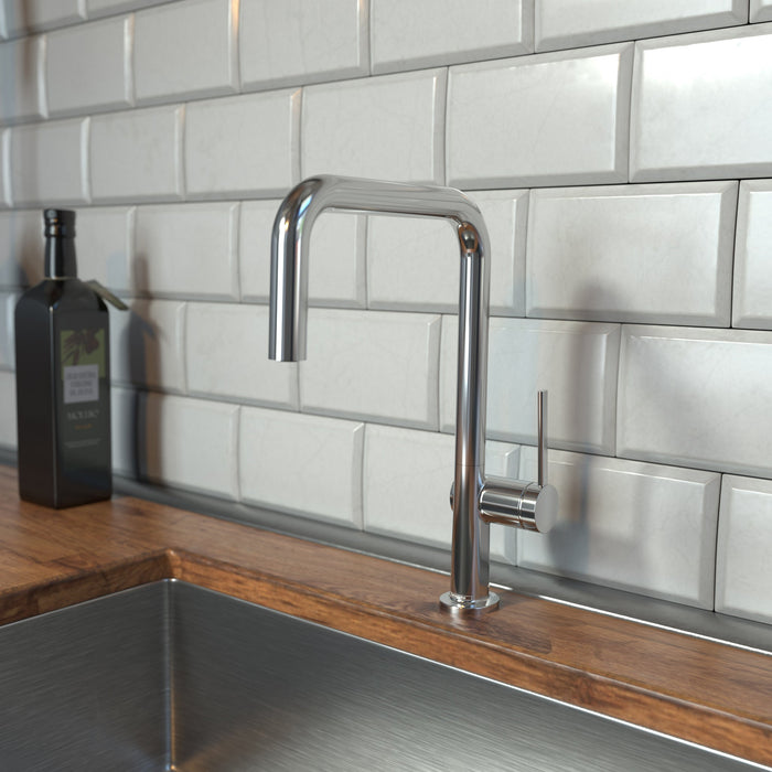 hansgrohe Talis N Kitchen Faucet, U-Style 1-Spray, 1.5 GPM, chrome - view 2