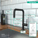 hansgrohe Talis N Kitchen Faucet, U-Style 1-Spray, 1.5 GPM, matte black - view 4