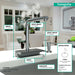hansgrohe Aquno Select Kitchen Faucet, 2-Spray Pull-Out, 1.75 GPM, brushed black chrome - view 4