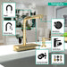 hansgrohe Aquno Select Kitchen Faucet, 2-Spray Pull-Out, 1.75 GPM, brushed gold optic - view 3