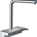hansgrohe Aquno Select Kitchen Faucet, 2-Spray Pull-Out, 1.75 GPM, chrome