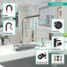 hansgrohe Aquno Select Kitchen Faucet, 2-Spray Pull-Out, 1.75 GPM, chrome - view 3