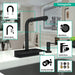hansgrohe Aquno Select Kitchen Faucet, 2-Spray Pull-Out, 1.75 GPM, matte black - view 3