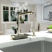 hansgrohe Aquno Select Kitchen Faucet, 2-Spray Pull-Out, 1.75 GPM, polished nickel - view 2