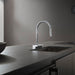 hansgrohe Aquno Select HighArc Kitchen Faucet, 3-Spray Pull-Down, 1.75 GPM, brushed black chrome - view 2