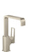 hansgrohe Metropol Single-Hole Faucet 230 with Loop Handle and Swivel Spout, 1.2 GPM, brushed nickel