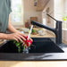 hansgrohe Zesis Kitchen Faucet 2-Spray, Pull-Out, 1.75 GPM, matte black - view 5