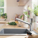 hansgrohe Zesis Kitchen Faucet 2-Spray, Pull-Out, 1.5 GPM, chrome - view 3