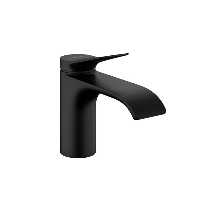 hansgrohe Vivenis Single-hole Faucet 80 with Pop--Up Drain, 1.2 GPM, matte black
