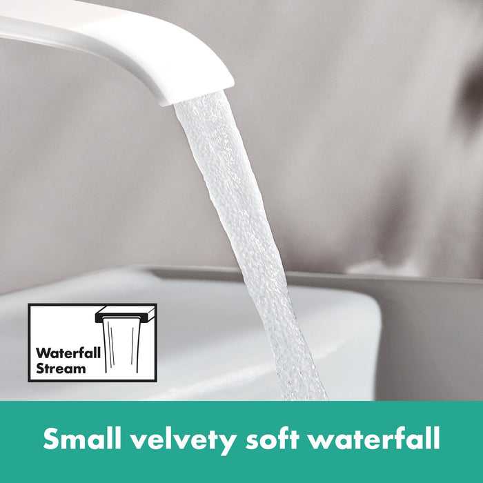 hansgrohe Vivenis Single-hole Faucet 80 with Pop--Up Drain, 1.2 GPM, matte white - view 2