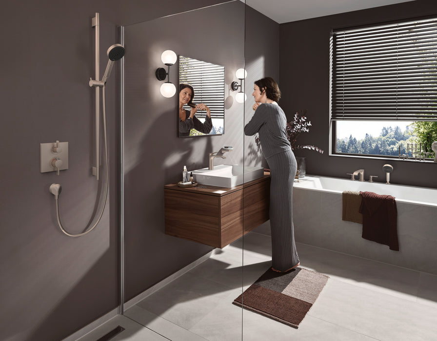 hansgrohe Vivenis Single-hole Faucet 110 with Pop-Up Drain, 1.2 GPM, brushed nickel - view 5