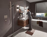hansgrohe Vivenis Single-hole Faucet 110 with Pop-Up Drain, 1.2 GPM, brushed nickel - view 5