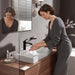 hansgrohe Vivenis Single-hole Faucet 110 with Pop-Up Drain, 1.2 GPM, matte black - view 4