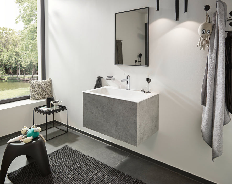 hansgrohe Finoris Single-Hole Faucet 100 with Pop-Up Drain, 1.2 GPM, chrome - view 2