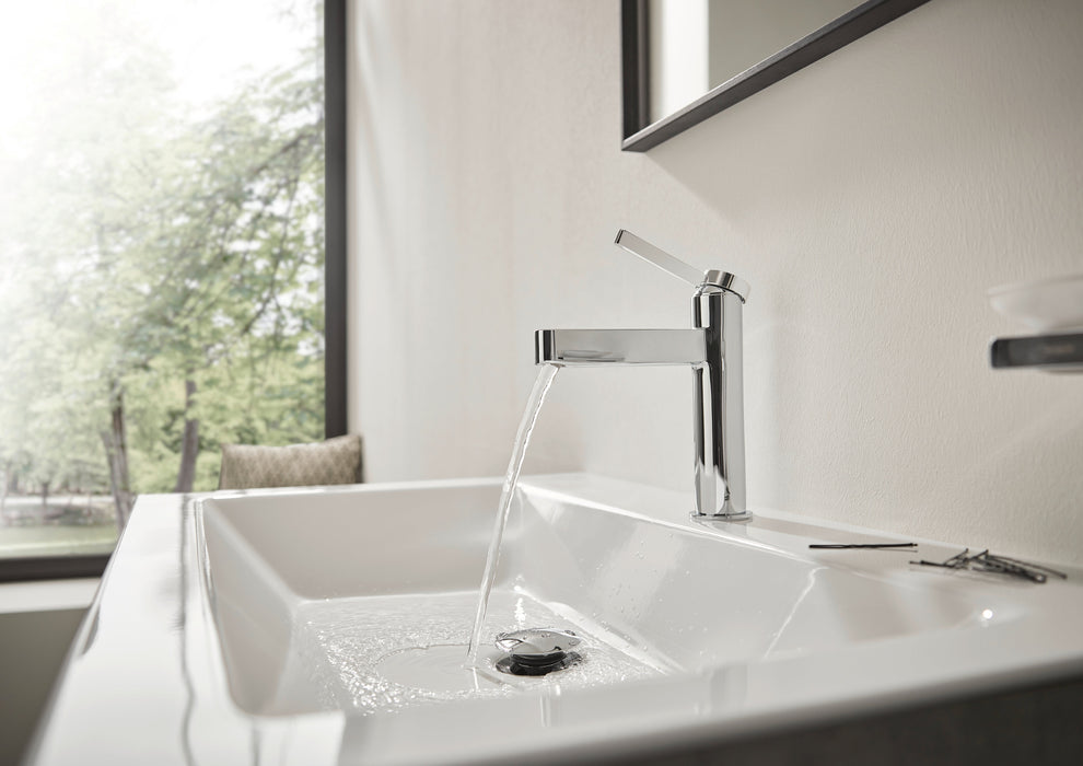 hansgrohe Finoris Single-Hole Faucet 100 with Pop-Up Drain, 1.2 GPM, chrome - view 3