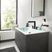 hansgrohe Finoris Wide-spread Faucet 160 with Pop-up Drain, 1.2 GPM, matte black - view 2