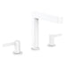hansgrohe Finoris Wide-spread Faucet 160 with Pop-up Drain, 1.2 GPM, matte white