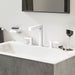 hansgrohe Finoris Wide-spread Faucet 160 with Pop-up Drain, 1.2 GPM, matte white - view 2