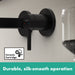 hansgrohe Finoris Wall-Mounted Single-Handle Faucet Trim, 1.2 GPM, matte black - view 3