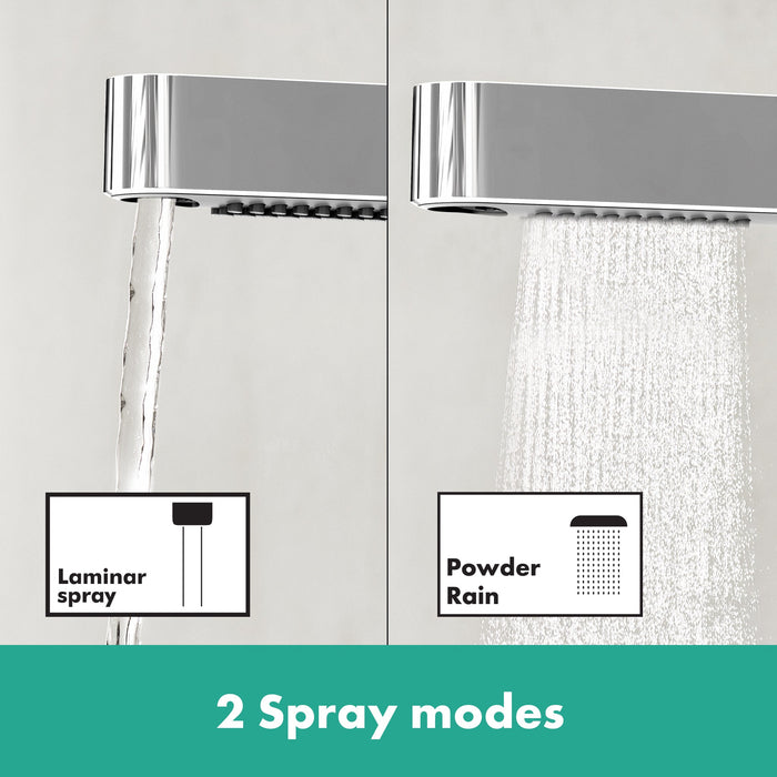 hansgrohe Finoris Single-Hole Faucet 230 with 2-Spray Pull-Out, 1.2 GPM, brushed nickel - view 6