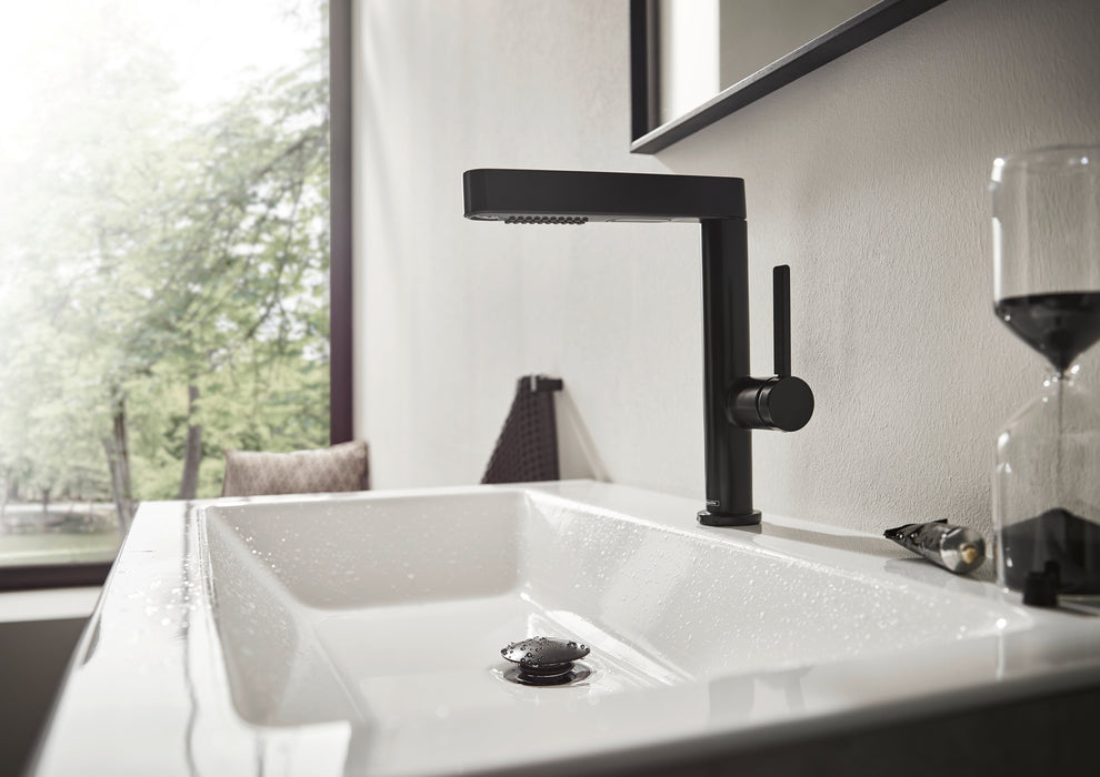 hansgrohe Finoris Single-Hole Faucet 230 with 2-Spray Pull-Out, 1.2 GPM, matte black - view 2