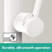 hansgrohe Finoris Single-Hole Faucet 230 with 2-Spray Pull-Out, 1.2 GPM, matte white - view 6