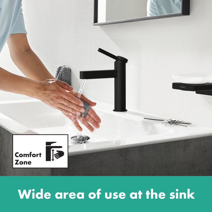 hansgrohe Finoris Single-Hole Faucet 260, 1.2 GPM, matte black - view 4
