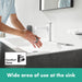 hansgrohe Finoris Single-Hole Faucet 260, 1.2 GPM, matte white - view 3