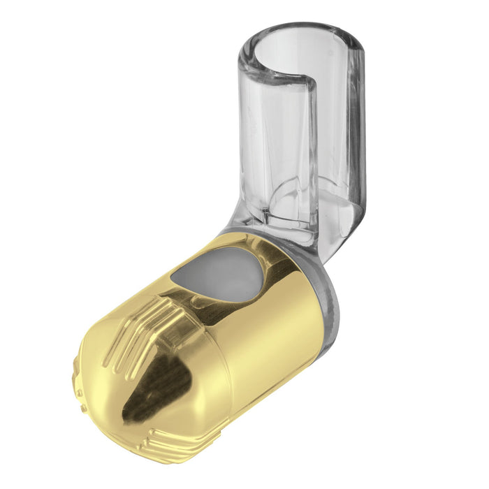 hansgrohe Unica Wallbar E Slider, polished brass