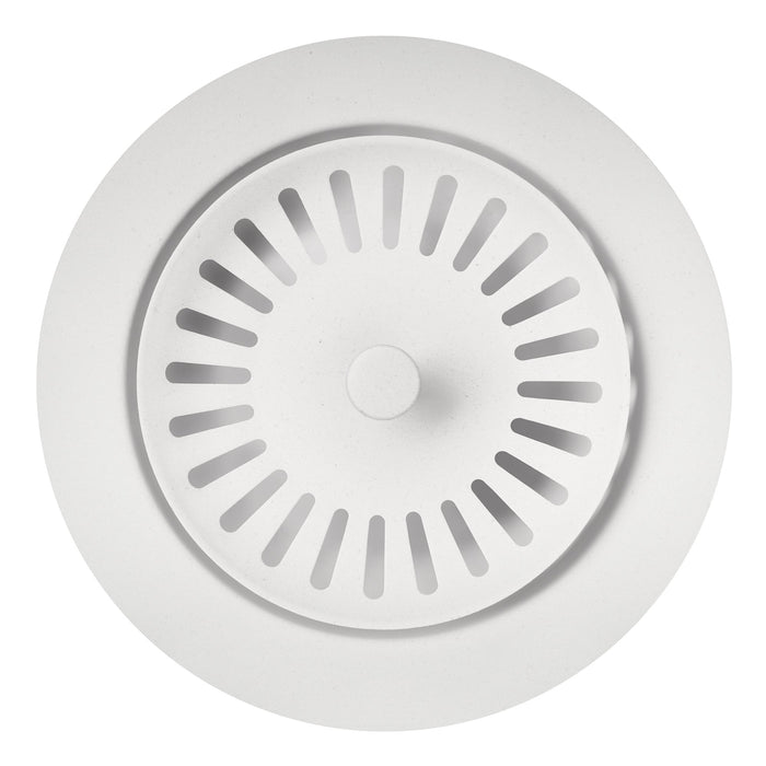 BLANCO 240328 Color-Coordinated Metal Waste Flange - White