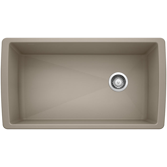 BLANCO 441765 Diamond Super Single Bowl Kitchen Sink - Truffle