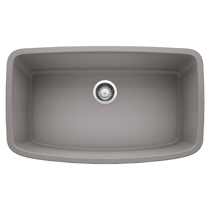 BLANCO 441775 Valea Super Single Bowl Kitchen Sink - Metallic Gray