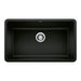 BLANCO 442931 Precis 30" Single Bowl Kitchen Sink - Coal Black