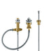 hansgrohe Rough, 3-Hole Roman Tub Set with Single Handle