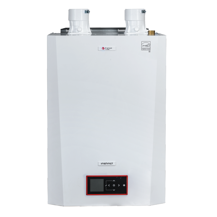 95% 199,000 BTU - 8:1 TDR - High Efficiency Fire Tube Condensing Boiler - Wall Mount • Direct Vent | Instinct Solo 199 - Discontinued Item Warranty No Longer Available