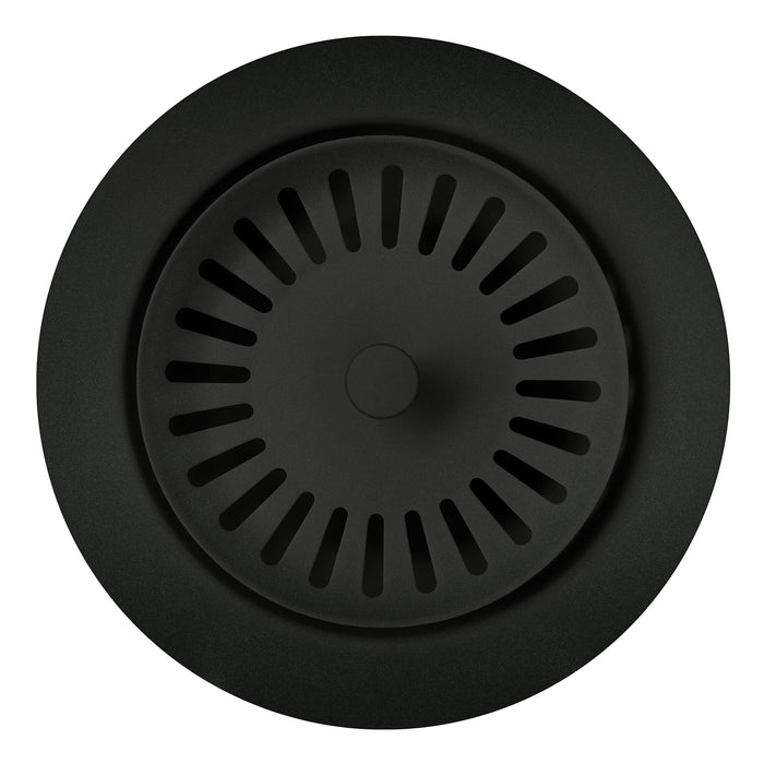 BLANCO 240339 Color-Coordinated Metal Waste Flange - Coal Black