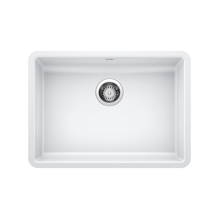 BLANCO 442542 Precis 25" ADA Single Bowl Kitchen Sink - White