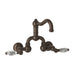 ROHL A1418 Acqui® Wall Mount Bridge Lavatory Faucet With Column Spout