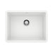 BLANCO 522414 Precis 24" Single Bowl Kitchen Sink - White