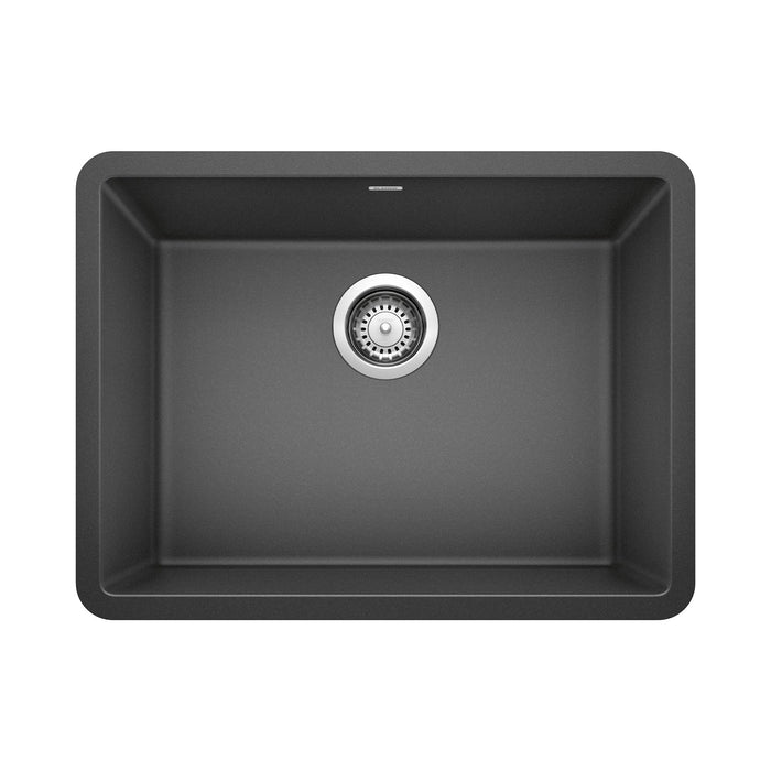 BLANCO 522258 Precis 24" Single Bowl Kitchen Sink - Anthracite