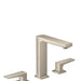 hansgrohe Metropol Widespread Faucet 160 with Lever Handles, 1.2 GPM