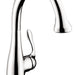 hansgrohe Allegro E Gourmet HighArc Kitchen Faucet, 2-Spray Pull-Down, 1.75 GPM