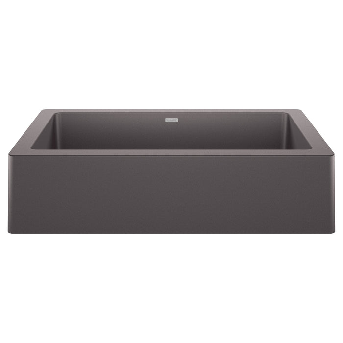 BLANCO 526539 Vintera 30" Super Single Apron Farmhouse Sink - Cinder