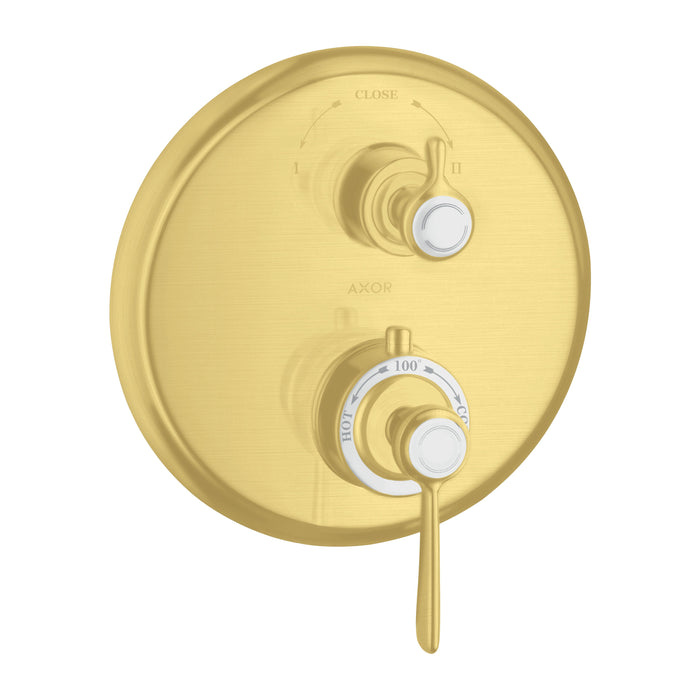 AXOR Montreux Thermostatic Trim with Volume Control and Diverter