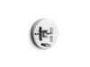 Kallista P24416-CR One Pb Shower Trim W/Divrt, Cross Hdl