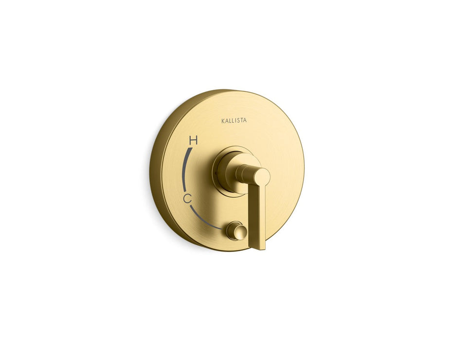 Kallista P24416-LV One Pb Shower Trim W/Divrt, Lever Hdl