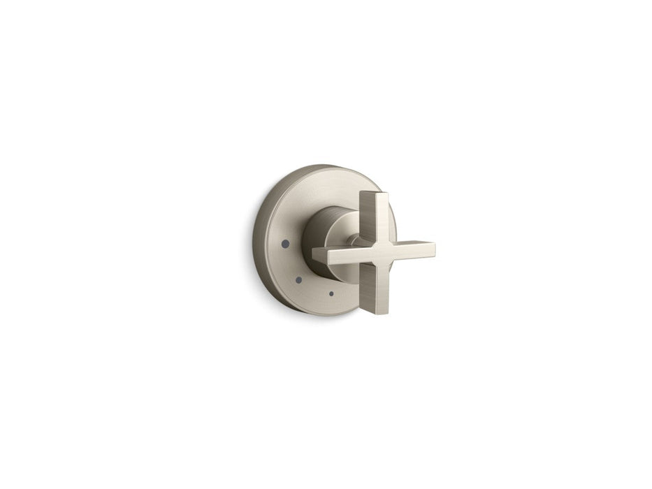 Kallista P24423-CR One Volume Control Trim, Cross Handle